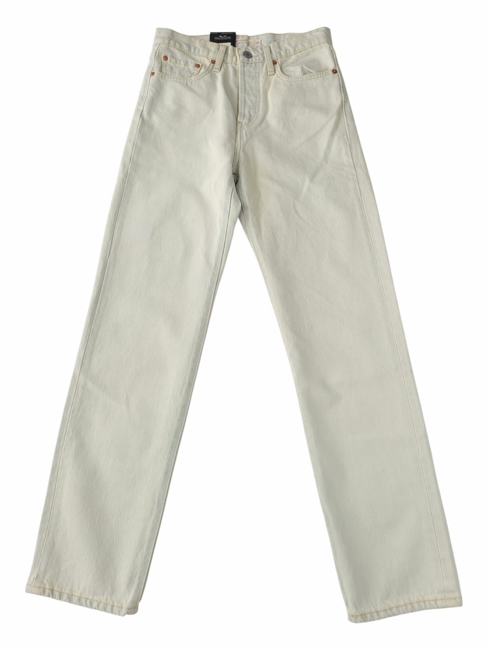 ✅ NWT Levi's Premium Denim Wedgie Straight Leg Jeans size 25 washed out blue